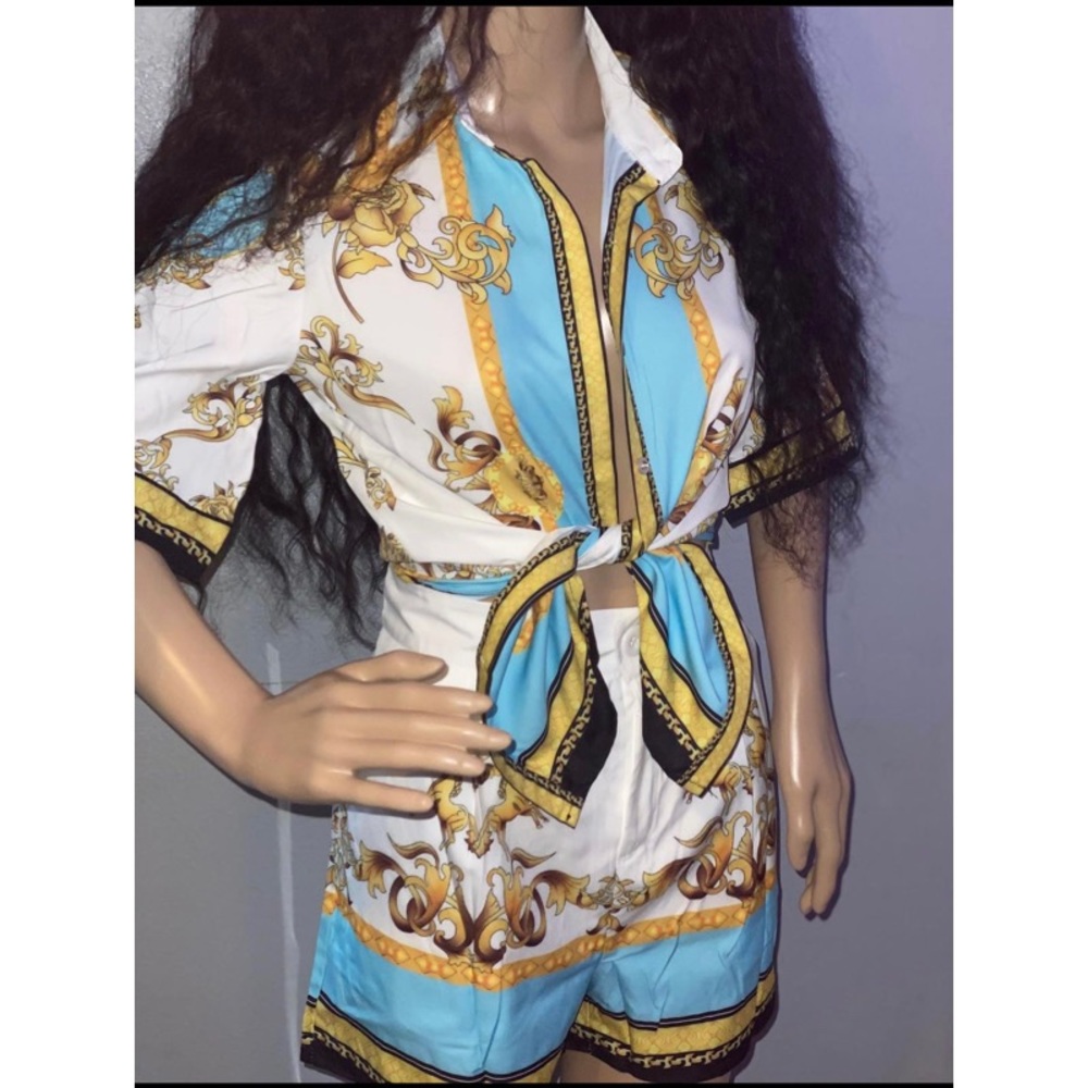 Two piece chic short set